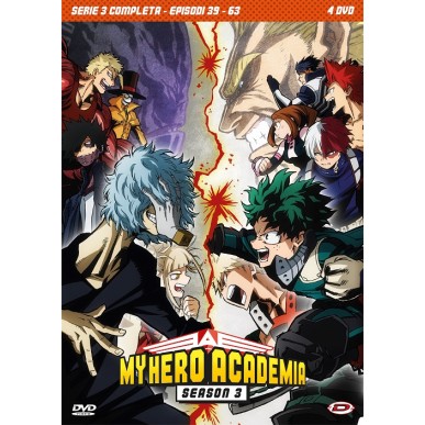 My Hero Academia - Stagione 03 The Complete Series (Eps 39-63) (4 Dvd)