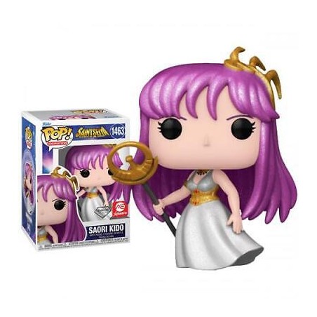 SAINT SEIYA SAORI KIDO FUNKO POP 1463 EXCLUSIVE DIAMOND COLLECTION