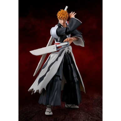 Bleach Ichigo Kurosaki Dual Zangetsu Shf