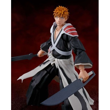 Bleach Ichigo Kurosaki Dual Zangetsu Shf