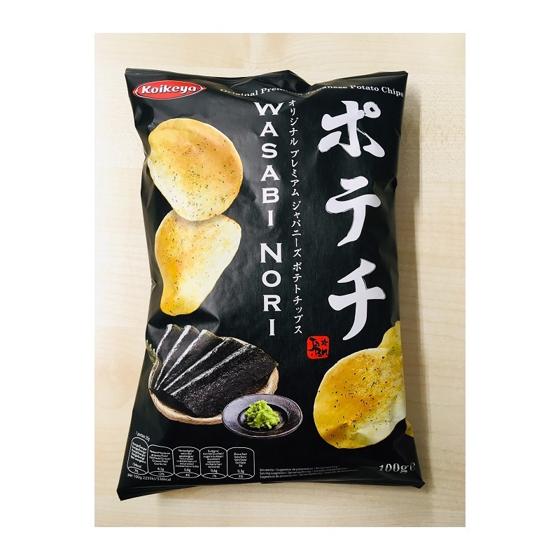 KOIKEIYA CHIPS GUSTO WASABI-NORI 100g