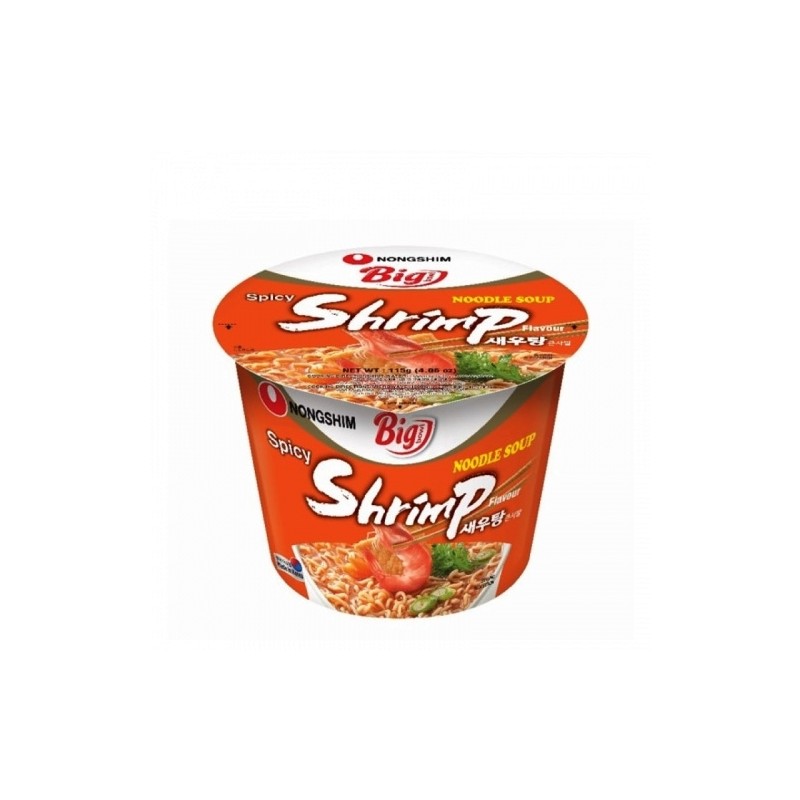 NONGSHIM BIG BOWL SHRIMP NOODLE SOUP 115gr