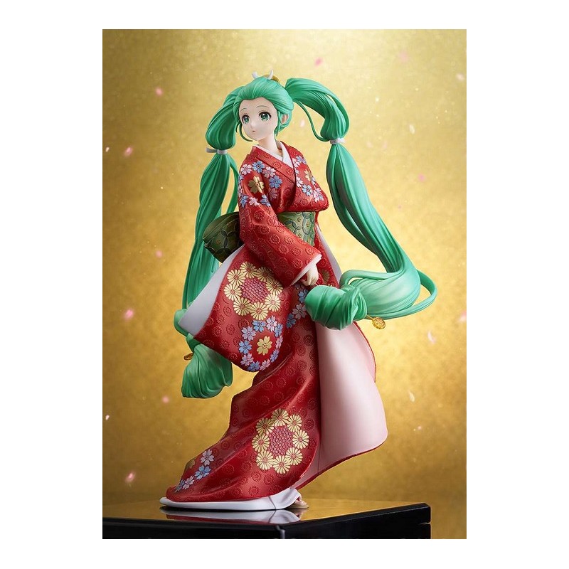 Hatsune Miku Beauty Looking Back Miku Statue