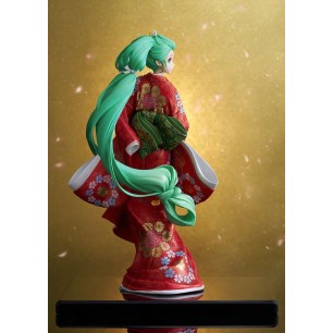 Hatsune Miku Beauty Looking Back Miku Statue