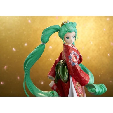 Hatsune Miku Beauty Looking Back Miku Statue