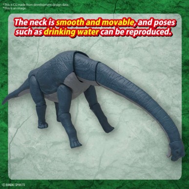 Plannosaurus Brachiosaurus model kit