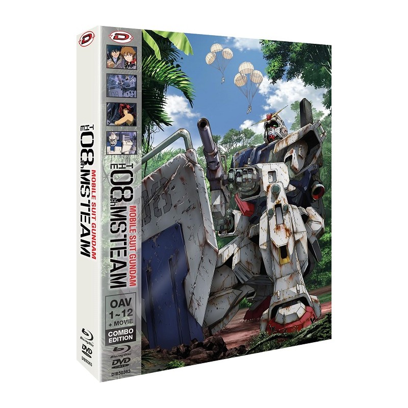 Mobile Suit Gundam - The 08Th Ms Team (Limited Edition) (Oav 01-12+Movie) (3 Blu-Ray+3 Dvd)