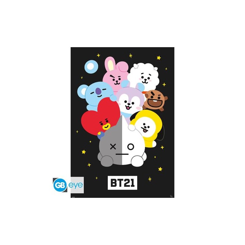 BT21 - Poster CHARACTERS (91.5x61)