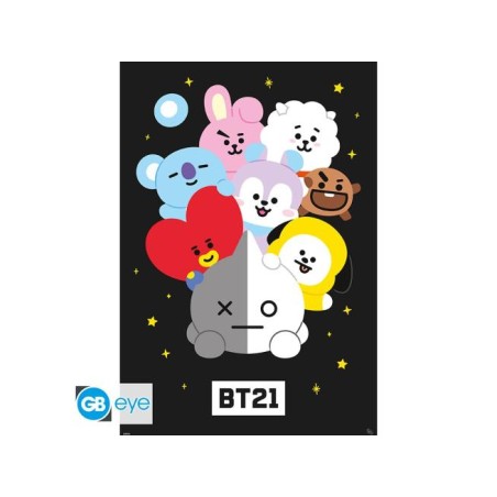 BT21 - Poster "CHARACTERS" (91.5x61)