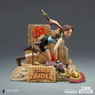 Tomb Raider Lara Croft Classic Era Pvc Statue