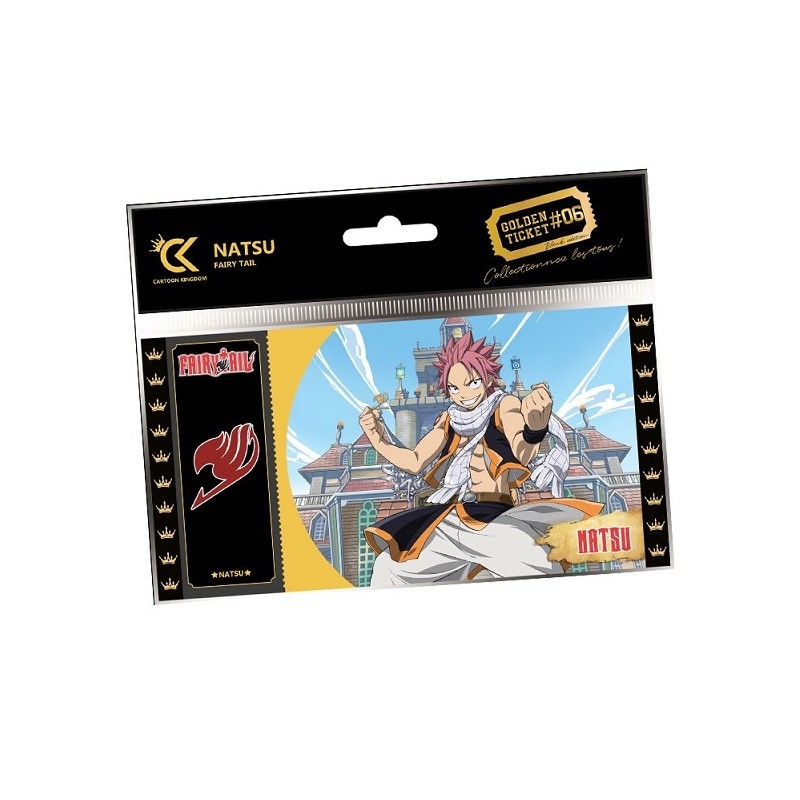 FAIRY TAIL - GOLDEN TICKET BLACK EDITION 06 - NATSU