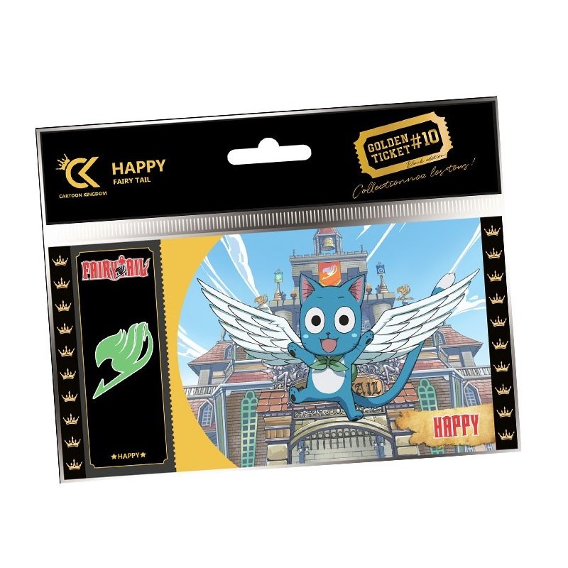 FAIRY TAIL - GOLDEN TICKET BLACK EDITION 10 - HAPPY