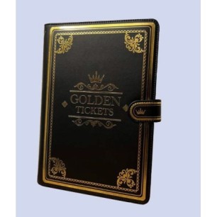 GOLDEN TICKET COLLECTOR ALBUM + EXCLUSIVE TICKET (120 spazi)