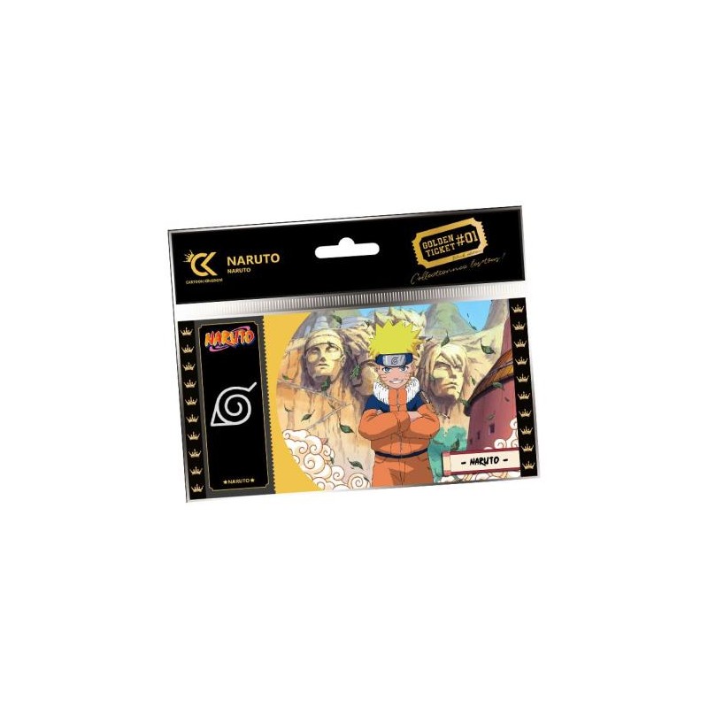 NARUTO - GOLDEN TICKET BLACK EDITION 01 - NARUTO