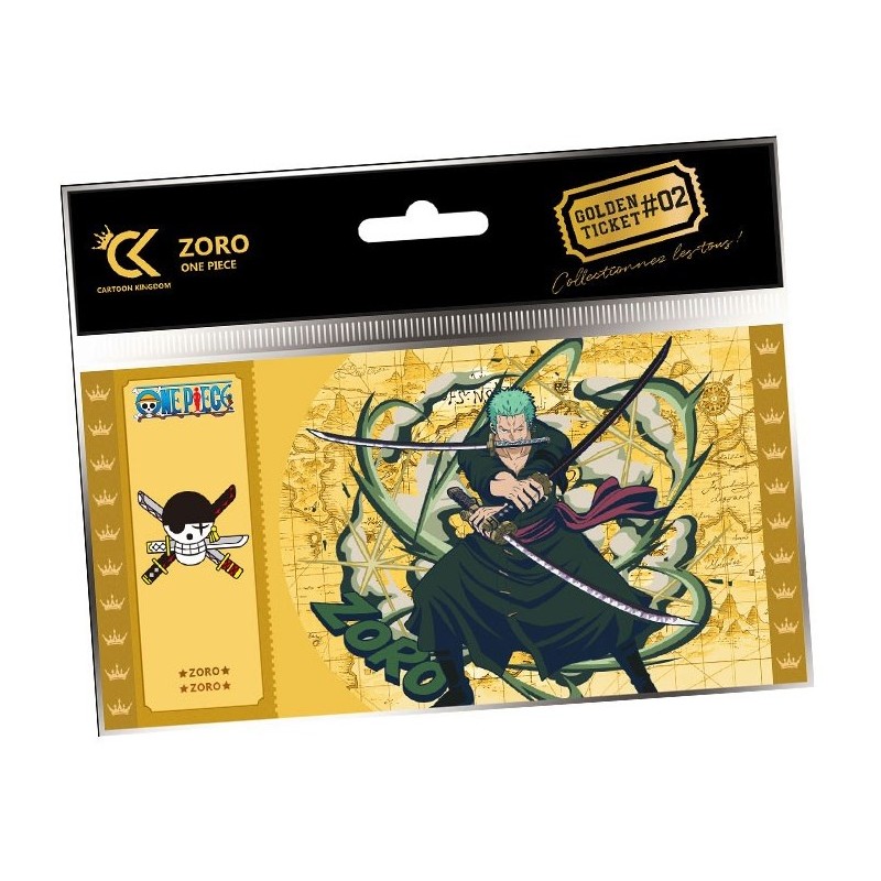 ONE PIECE - GOLDEN TICKET 02 - ZORO