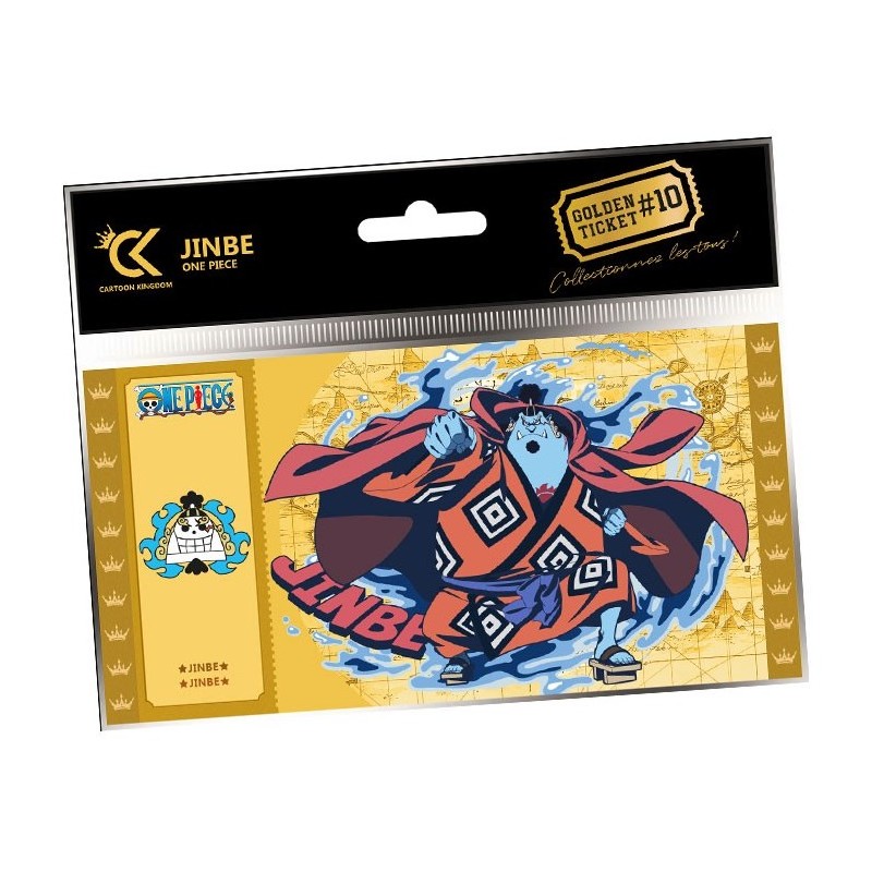 ONE PIECE - GOLDEN TICKET 10 - JINBE