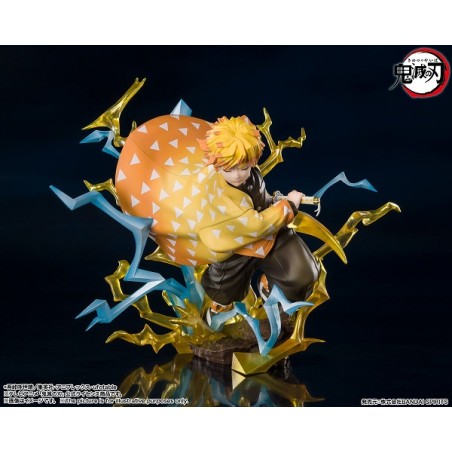 DEMON SLAYER ZERO ZENITSU THUNDERCLAP (ultimo pezzo / esposto in vetrina, completo come nuovo)