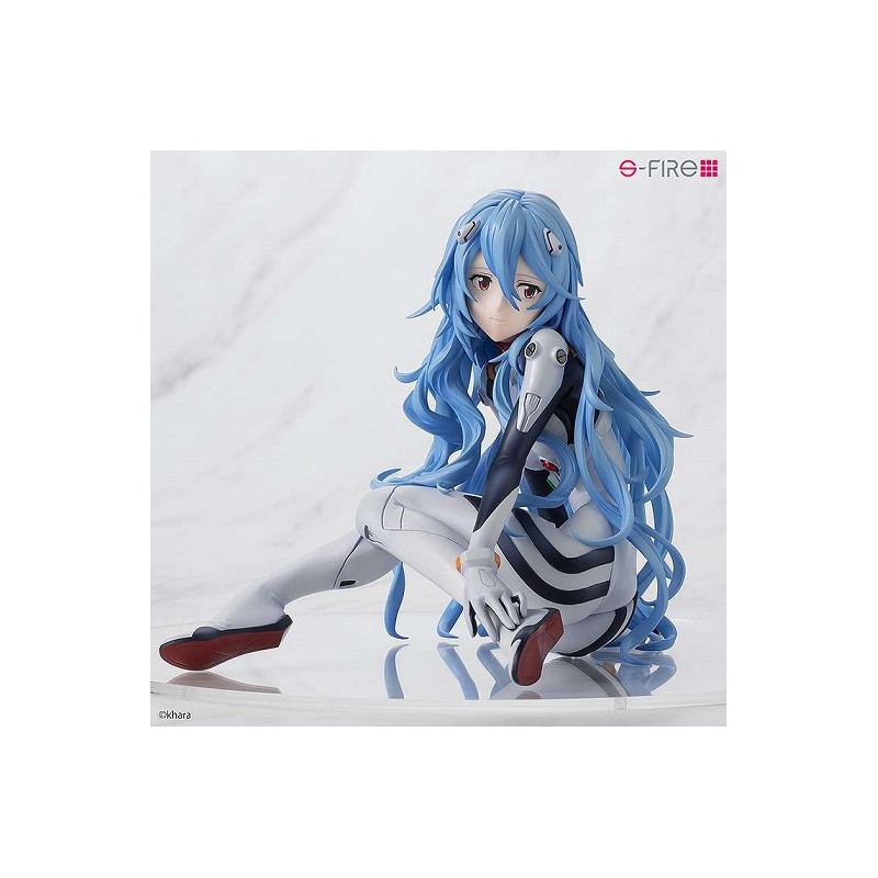 Evangelion 3.0+1.0 Thrice Upon A Time Rei Long Hair 1/7 Figure