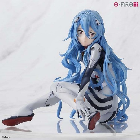 Evangelion 3.0+1.0 Thrice Upon A Time Rei Long Hair 1/7 Figure