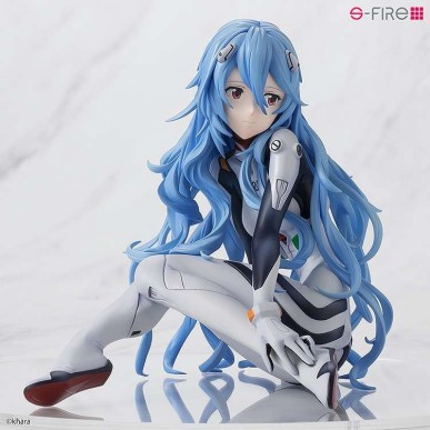 Evangelion 3.0+1.0 Thrice Upon A Time Rei Long Hair 1/7 Figure