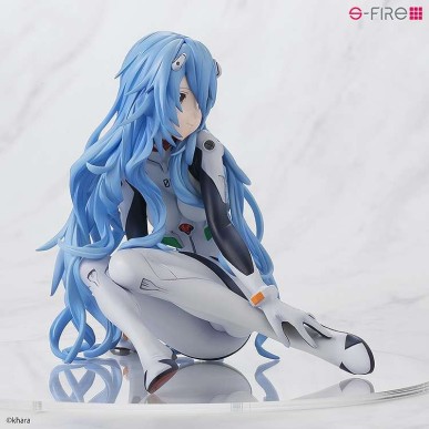 Evangelion 3.0+1.0 Thrice Upon A Time Rei Long Hair 1/7 Figure