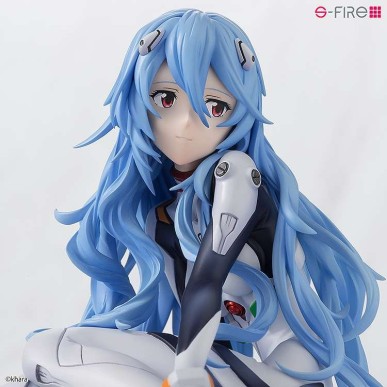 Evangelion 3.0+1.0 Thrice Upon A Time Rei Long Hair 1/7 Figure