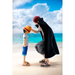 One piece shanks & monkey d luffy childhood shf