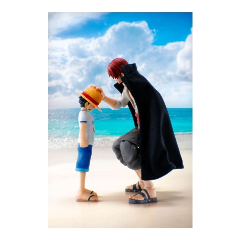 One piece shanks & monkey d luffy childhood shf