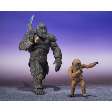 Godzilla x kong the new empire suko & mothra monsterarts