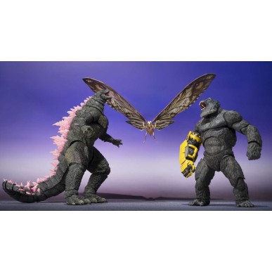 Godzilla x kong the new empire suko & mothra monsterarts