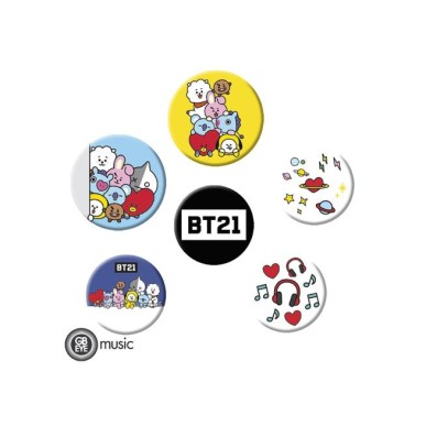 BT21 BADGE PACK MIX