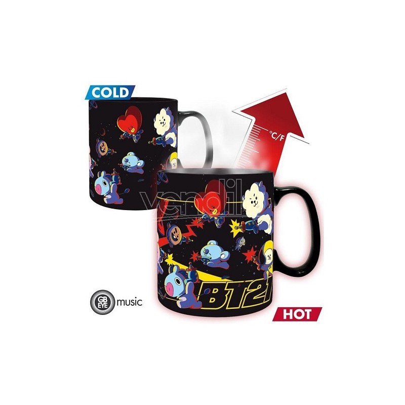 BT21 HEAT CHANGE - Mug - 460 ml - Band