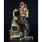 Steins Gate Kurisu Makise reading steinet statue rerun