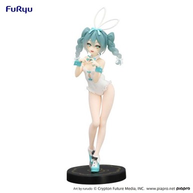 Hatsune Miku Rurudo white bicute bunnies