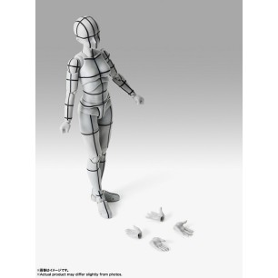 Body-chan sports wire-frame grey color shf