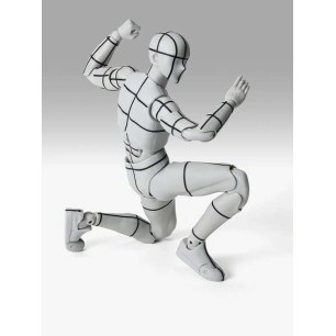 Body-kun sports wire-frame grey color shf