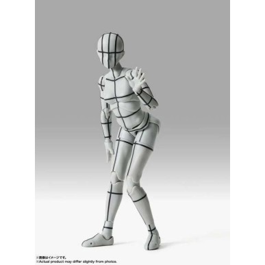 Body-chan sports wire-frame grey color shf