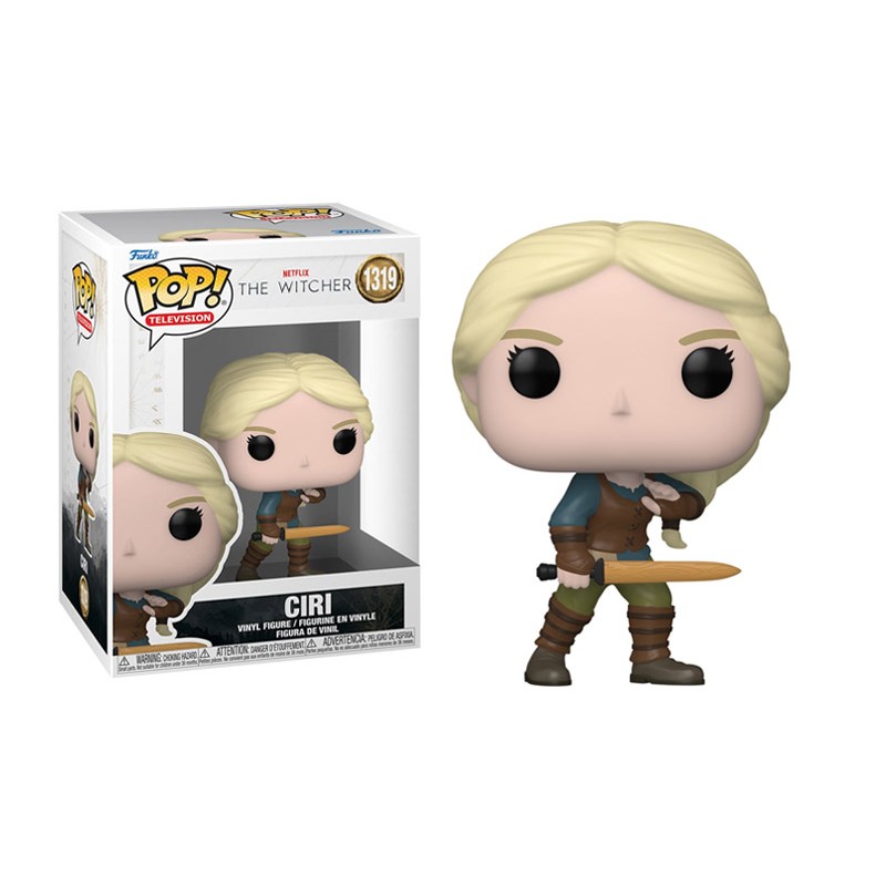 THE WITCHER NETFLIX CIRI FUNKO POP 1319