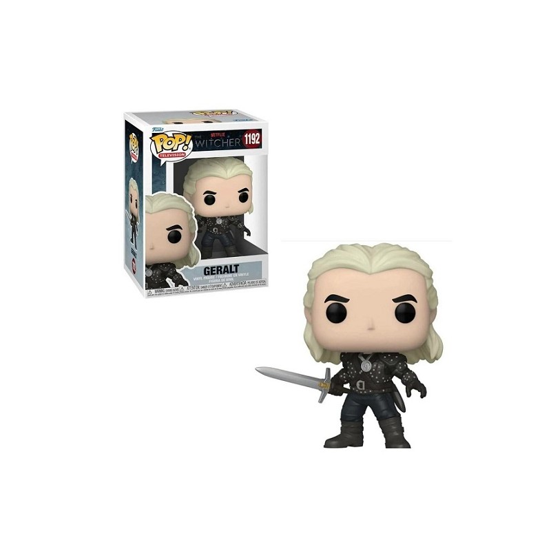 THE WITCHER NETFLIX GERALT FUNKO POP 1192