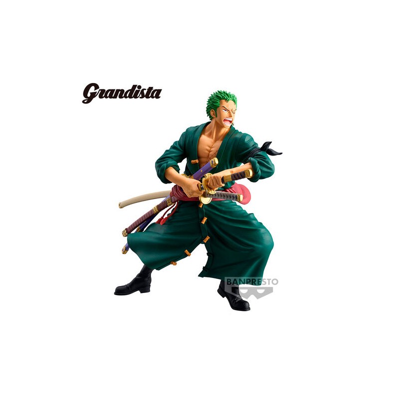  ONE PIECE GRANDISTA RORONOA ZORO FIGURE